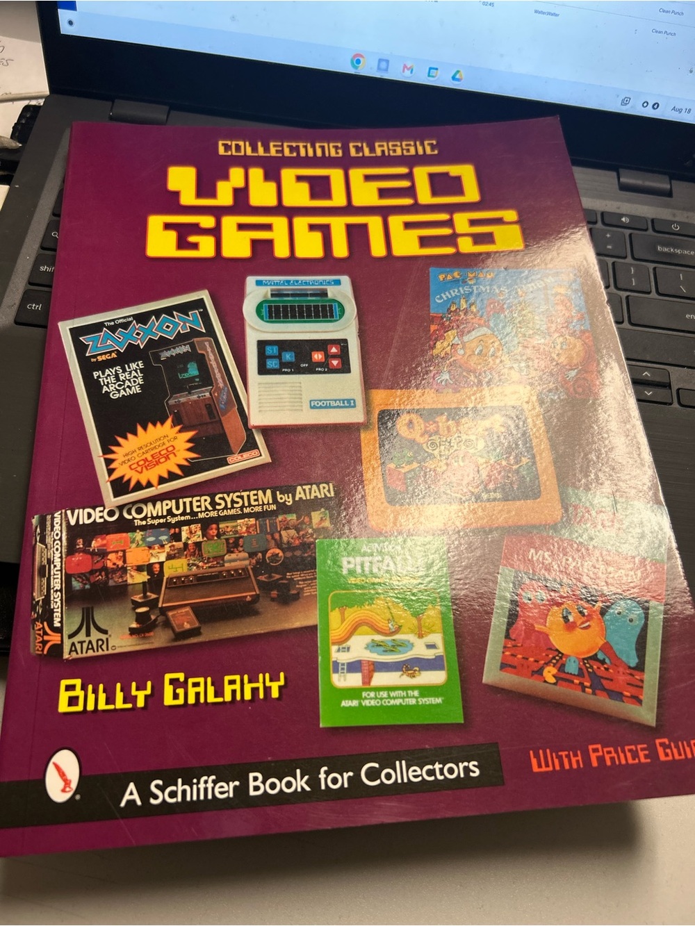 Collecting Classic Video Games - Purple Cover Book by